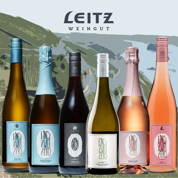 Leitz 萊茲 無酒精葡萄飲全系列混搭組合 - 6入組