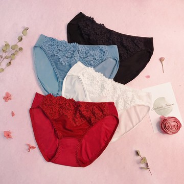 【瑪登瑪朵】無比集中 低腰三角內褲(灰藏藍/牙白/黑/熱力紅)