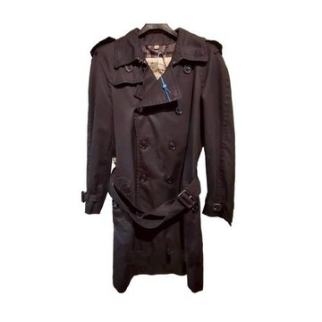 【二手精品 9.9成新】Burberry 巴寶麗色風衣外套(剪水洗標) 編號S14