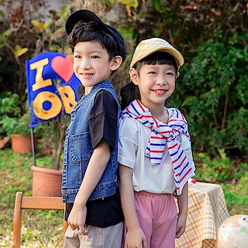 OB嚴選-美國棉。多色口袋寬鬆短袖上衣