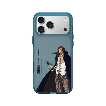 iPhone 17 Pro Max Clear (相機按鈕) 夜幕藍 - 航海王 One Piece - 角色系列-紅髮傑克