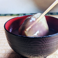 老舗和菓子屋さんの杵つき生丸餅（よもぎ）12個＆こしあん 200g×3セット