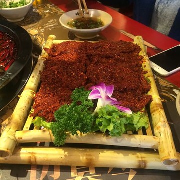 火鍋店酒店餐具創意個性特色涮肉蔬菜盤子農家樂竹編竹排炸物糕點