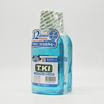 T.KI 勁涼漱口水350ml  1組(1+1) 勁涼薄荷