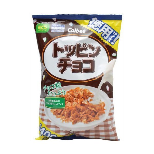カルビー トッピンチョコ 徳用サイズ 400g 通販 Lineポイント最大0 5 Get Lineショッピング