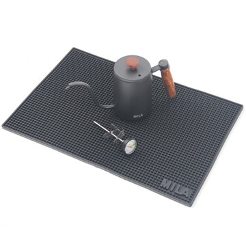 MILA木柄鶴嘴手沖壺600ml+溫度計 贈專用隔水墊