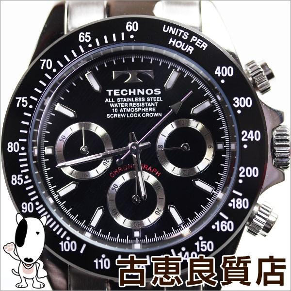電池交換済み　新品未使用　テクノス/TECHNOS メンズ　腕時計　時計　男性