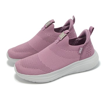 Fila 懶人鞋 Calmly 女鞋 粉紅 灰 襪套式 緩震 休閒鞋 斐樂 5J356Z994