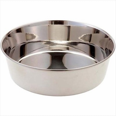 P-4976555930474 ドギーマン  ハヤシ　ステンレス製食器　犬用皿型Ｌ