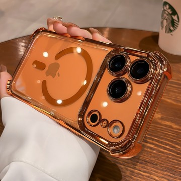 冰晶盾 四角防摔手機殼 蘋果保護殼 適用於 iPhone 17 Air 16 15 14 13 12 Pro max