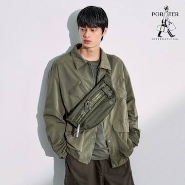 PORTER INTERNATIONAL - 自信經典NEW HEAT腰包 - 森林綠