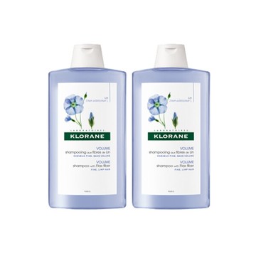 【2入優惠組】KLORANE 蔻羅蘭 澎鬆洗髮精 400ml 【瑞昌藥局】939615