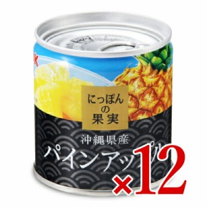 にっぽんの果実 沖縄県産 パインアップル195g × 12個 ケース販売