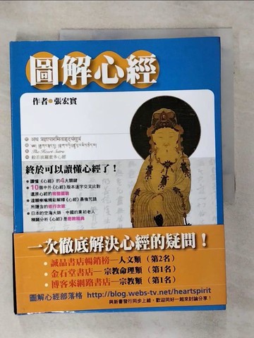 【書寶二手書T6／宗教_FI5】圖解心經_張宏實