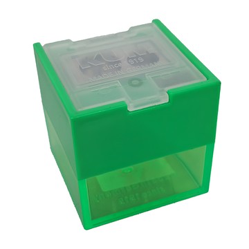 KUM 庫姆 CUBE3 M2方形三孔磨芯削筆器 鎂製 8mm及11mm口徑 3mm磨芯器  顏色隨機  1個