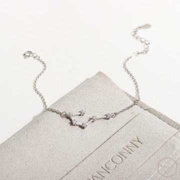 巨蟹座 | S925純銀 | 星座手鍊