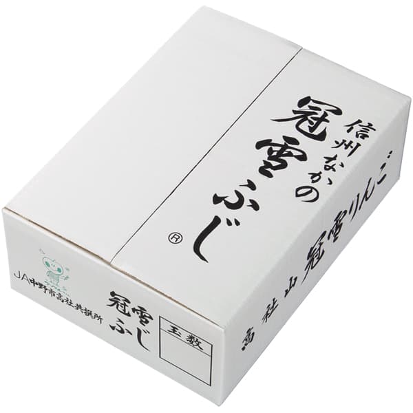 長野県産 おうち用 信州なかの冠雪サンふじりんご 赤秀品（軽微なスレあり品） 13〜18個 計5kg以上 (お届け期間：11 25〜12 28) 