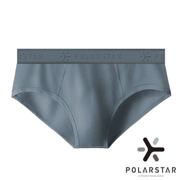 【PolarStar】男排汗快乾三角內褲『灰藍』P25347 (買2送1請下單3件) 戶外 露營 登山 健行 休閒 時尚 排汗 快乾 內褲