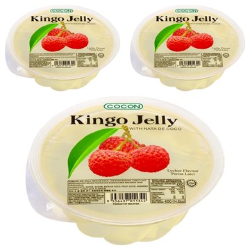 COCON 可康 大杯荔枝果凍 (含椰果)  420g  3個