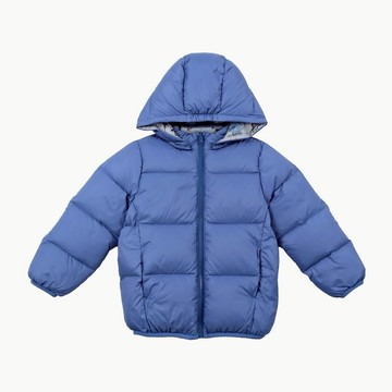 【麗嬰房les enphants】童趣機器人輕量雙面羽絨外套 | 官方旗艦 天然羽絨 雙面穿搭 輕盈保暖 防風防潑水 附收納袋