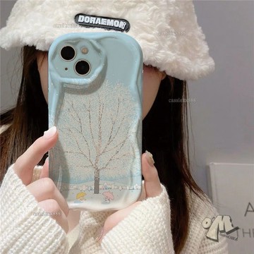 創意雪山兔子 iPhone 13 12 PRO 11 XR XS max 7 8 6 6s plus se2 手機殼