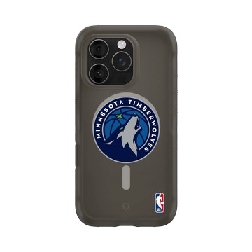 iPhone 16 Pro AirX 本質黑 - NBA - Logo-明尼蘇達灰狼 Minnesota Timberwolves