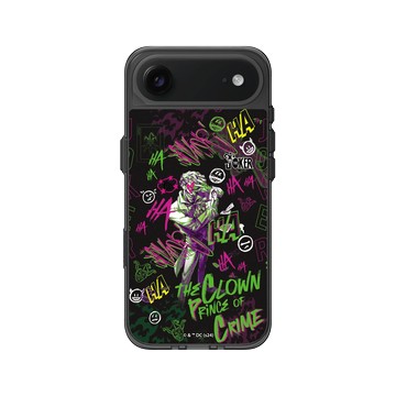 iPhone Air Clear (相機按鈕) 酷墨灰 - Joker - 小丑貼紙款