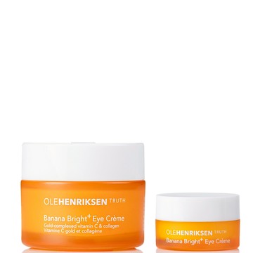 Ole Henriksen Banana Bright+ Eye Crème 15ml and Banana Bright+ Eye Crème Deluxe Sample 3ml Bundle