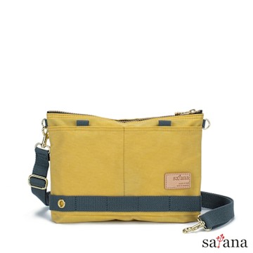 【satana】Soldier 趣遊戶外斜背包-檸檬糖黃-SOS2921-512