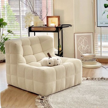 免運 公司貨 沙發 單人沙發 懶人沙發可躺可睡客廳陽臺臥室榻榻米毛毛蟲單人休閑單人小沙發椅 可開發票 全館五折 工廠現貨直銷 新品特價 z11122