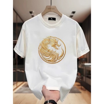 限時特價台灣 M-4XL 純棉落肩款五分袖 T恤 潮牌衣服 大尺碼上衣 上衣 短T 情侶裝 男生衣服 短袖t恤