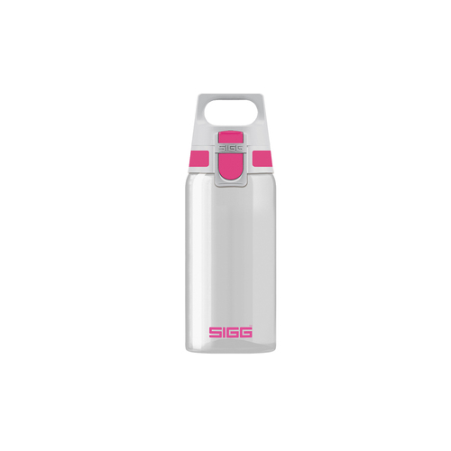 瑞士百年SIGG | 全清透Tritan 水瓶 500ml - 桃紅