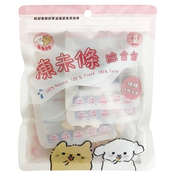 寵愛毛毛 凍未條綜合包 40g 混合口味 貓狗零食 凍乾零食 天然無添加  口味隨機  1袋