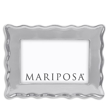Mariposa Wavy Engravable Picture Frame, 4 x 6