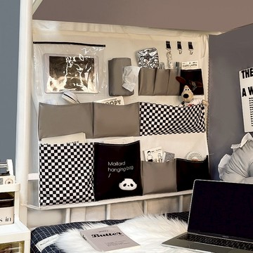 床頭壁掛收納袋 台灣現貨 床邊收納袋 床邊置物袋 收納袋 儲物籃 宿舍用品