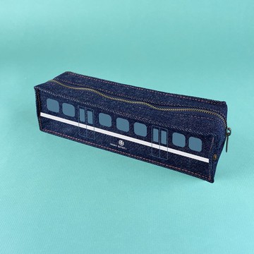 集創意 台鐵藍皮解憂號造型筆袋 火車造型筆袋 TR鐵道故事館