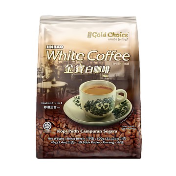 Gold Choice 金寶 即溶特濃白咖啡 40g 馬來西亞產  15入  1袋