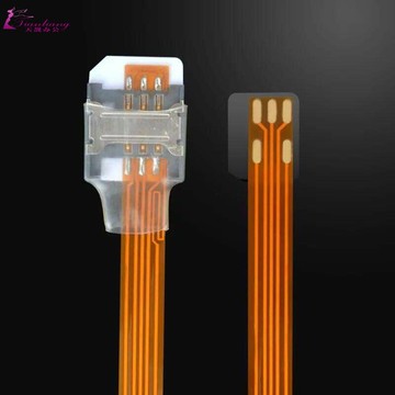 手機外置卡槽神器 外接手機改卡二合一 延長線小卡開卡器插卡器。