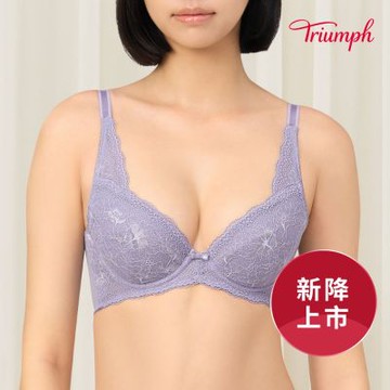 黛安芬-精緻優雅系列 輕質鋼圈內衣 C-E 藍紫