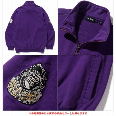 エクストララージ XLARGE メンズ XLレコーズハーフジッププル