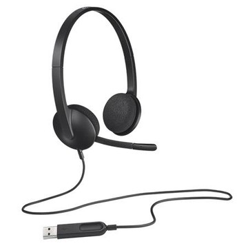 羅技Logitech耳機麥克風/USB/H340