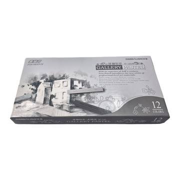 SIMBALION 雄獅 素描用粉彩 素描 SP-12S  12色  1盒