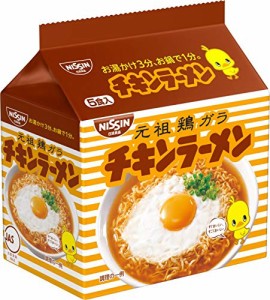 日清食品 チキンラーメン 5食パック (85g*5P)*6個