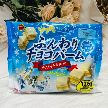 潼漾小舖期間限定~日本 bourbon 北日本 牛奶風味方塊蛋糕 家庭包 13個入