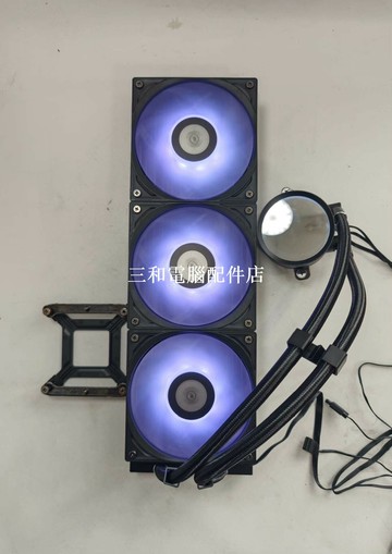 超頻三 DA360PRO ARGB 數顯屏 一體式水冷 散熱器 支援 Intel 115X 1200【三和電腦配件店】