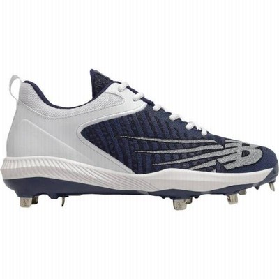 ニューバランス メンズ 野球 シューズ スパイク New Balance Men's FuelCell 4040 v6 Metal Baseball Cleats - Navy