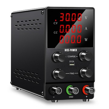 SPS3010高精度直流穩壓電源30V10A開關電源實驗室電解24V可調電源【DD1111001】