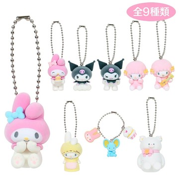 Sanrio 三麗鷗 NETFLIX原創動畫系列 美樂蒂&酷洛米植絨吊飾 (隨機出貨) 883450