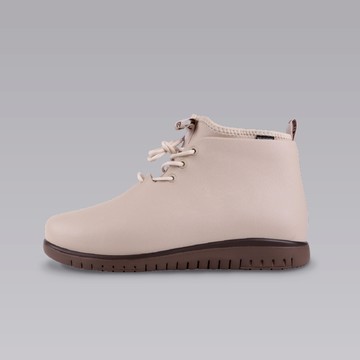 XpreSole® 全天候防水咖啡靴-香草拿鐵大杯 男生US07