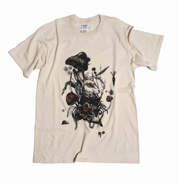 森林裡的兔子先生 / G+0001  卡其色